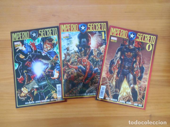 C&oacute;mics: IMPERIO SECRETO N&ordm; 0 A 2 - 3 NUMEROS - MARVEL - PANINI (BQ) - Foto 1