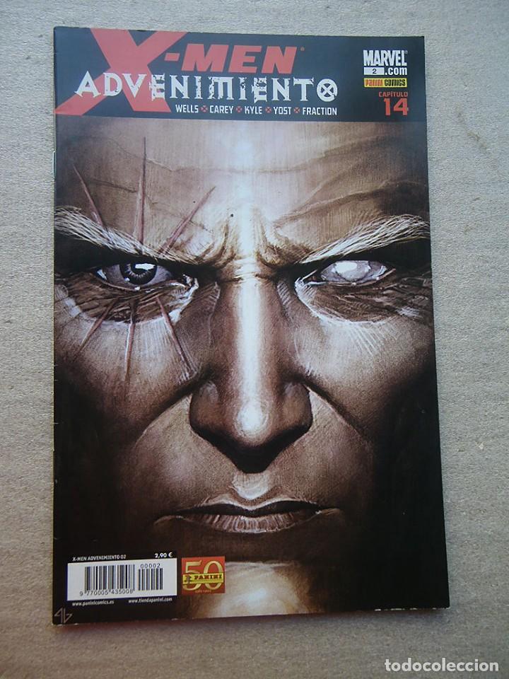 C&oacute;mics: X-MEN ADVENIMIENTO N&ordm; 14 MARVEL PANINI 2011 - Foto 1