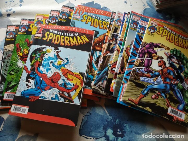 C&oacute;mics: SPIDERMAN TEAM -UP VOL.1 1 AL 18 COMPLETA PANINI - Foto 1