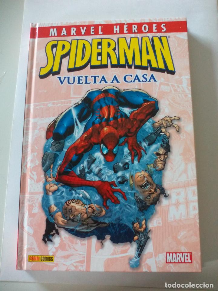 C&oacute;mics: SPIDERMAN VUELTA A CASA. MARVEL H&Eacute;ROES. PANINI COMICS 2010 - Foto 1