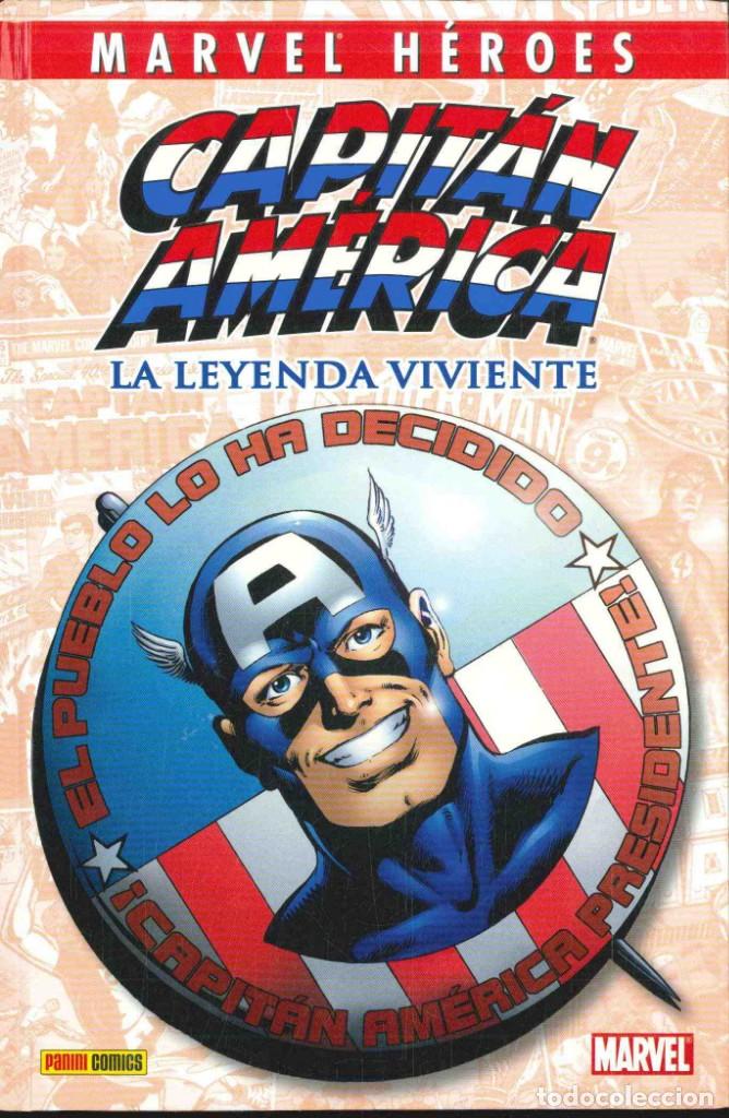 C&oacute;mics: MARVEL HEROES CAPITAN AMERICA: LA LEYENDA VIVIENTE - Foto 1