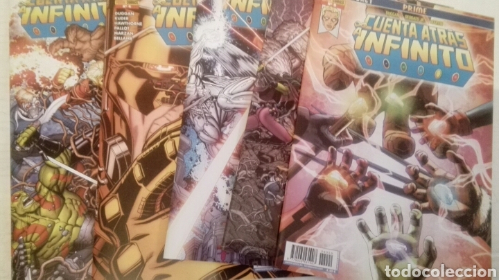 C&oacute;mics: Cuenta atras a infinito panini numeros 0 al 5 menos numero 1 - Foto 1