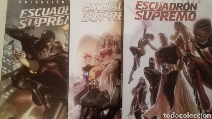 C&oacute;mics: Escuadron supremo panini 3 tomos completa - Foto 1