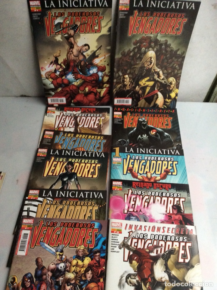 C&oacute;mics: LOS PODEROSOS VENGADORES. VOLUMEN I , LOTE DE 26 EJEMPLARES - Foto 1