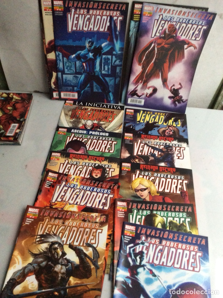 C&oacute;mics: LOS PODEROSOS VENGADORES. VOLUMEN I , LOTE DE 26 EJEMPLARES - Foto 2