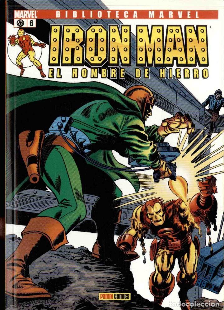 C&oacute;mics: biblioteca marvel, iron man n&ordm;s 6-7-8 - Foto 1