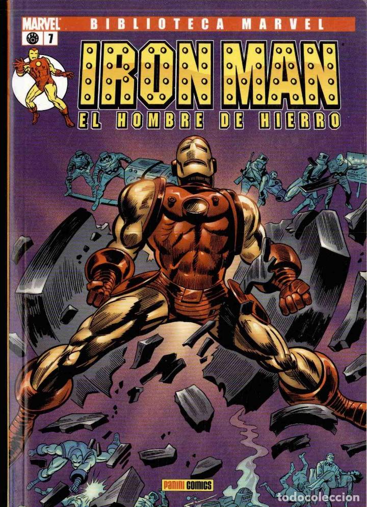C&oacute;mics: biblioteca marvel, iron man n&ordm;s 6-7-8 - Foto 2