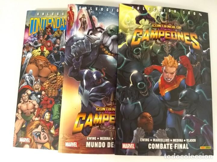 C&oacute;mics: CONTIENDA DE CAMPEONES. COLECCION 100% MARVEL - Foto 1