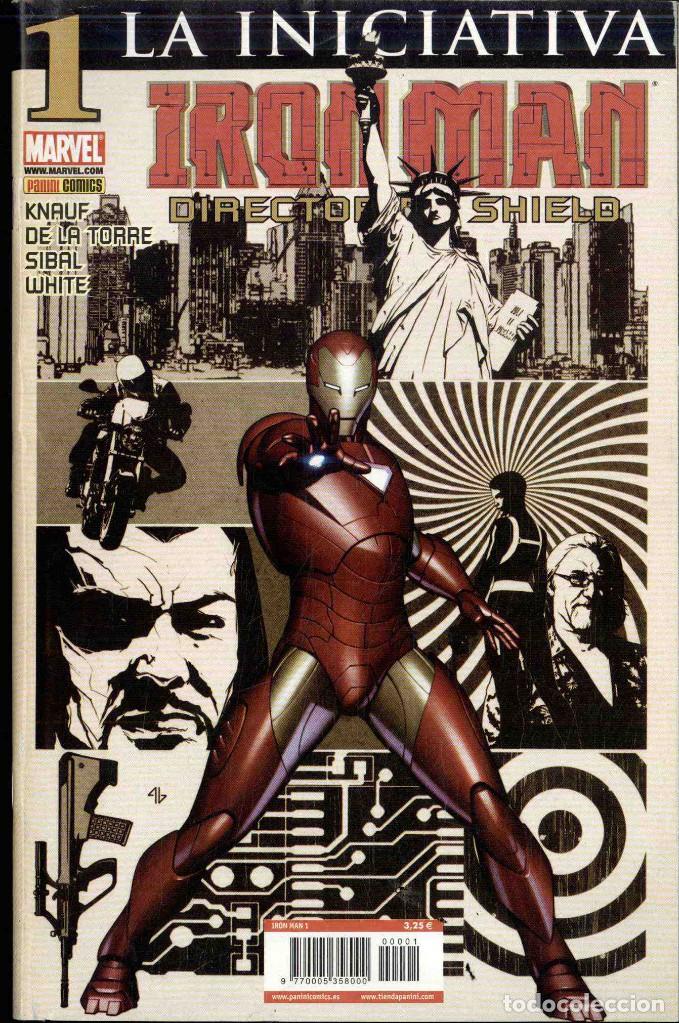 C&oacute;mics: IRON MAN DIRECTOR DE SHIELD   N&ordm;1 - Foto 1
