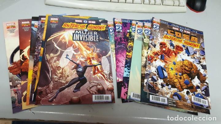 C&oacute;mics: MARVEL 2 EN UNO : LA COSA Y LA ANTORCHA HUMANA &iexcl; COMPLETA 12 NUMEROS ! MARVEL - PANINI - Foto 1