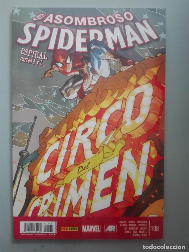 C&oacute;mics: SPIDERMAN SUPERIOR 108 LOMO ROJO # - Foto 1