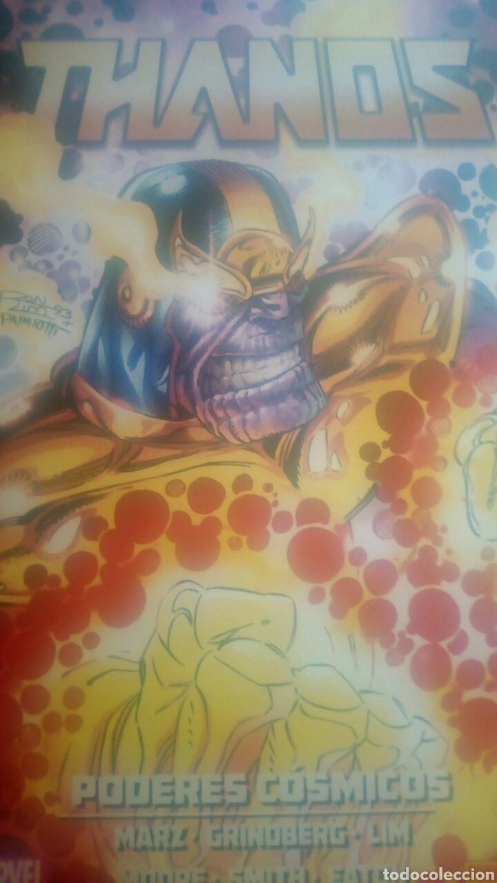 C&oacute;mics: Thanos Poderes c&oacute;smicos libro en tapa dura est4 - Foto 1