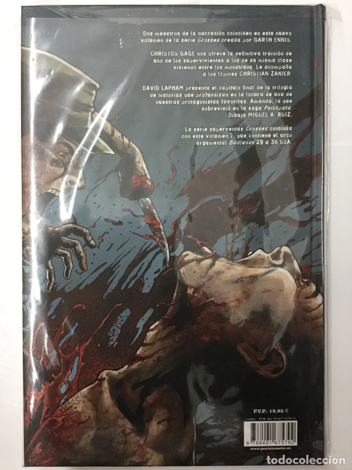 C&oacute;mics: Crossed 7 - Lapham, Ruiz, Gage, Zanier - panini comics - Foto 2