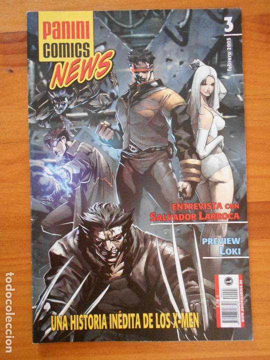 C&oacute;mics: PANINI COMICS NEWS N&ordm; 3 - FEBRERO 2005 (FF) - Foto 1