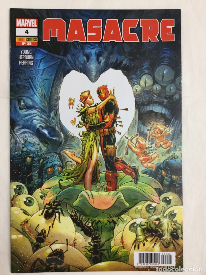 C&oacute;mics: Masacre 4 / 35 (grapa) Deadpool - Young, Hepburn, Herring - Panini / Marvel - Foto 1