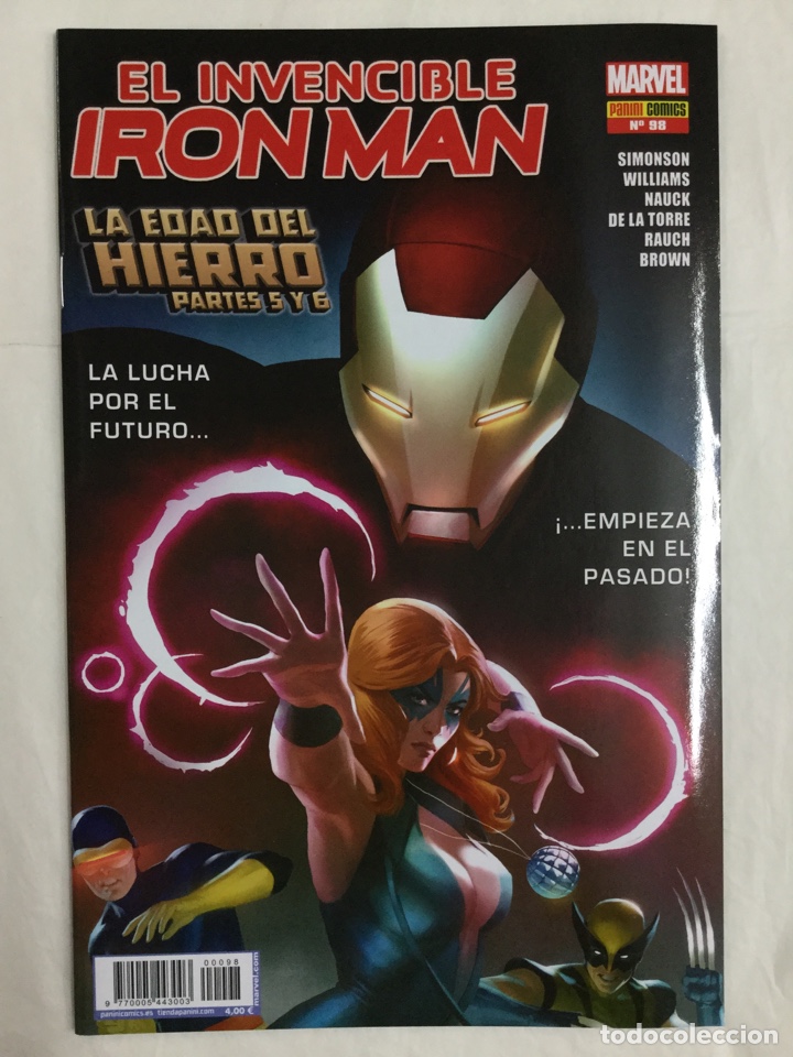 C&oacute;mics: El Invencible Iron man 98 (grapa) La Edad del Hierro - Panini / Marvel - Foto 1