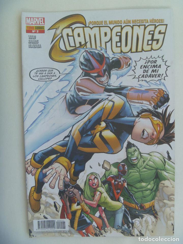 Fumetti: CAMPEONES, N&ordm; 2 . DE MARVEL . PANINI , 2017.