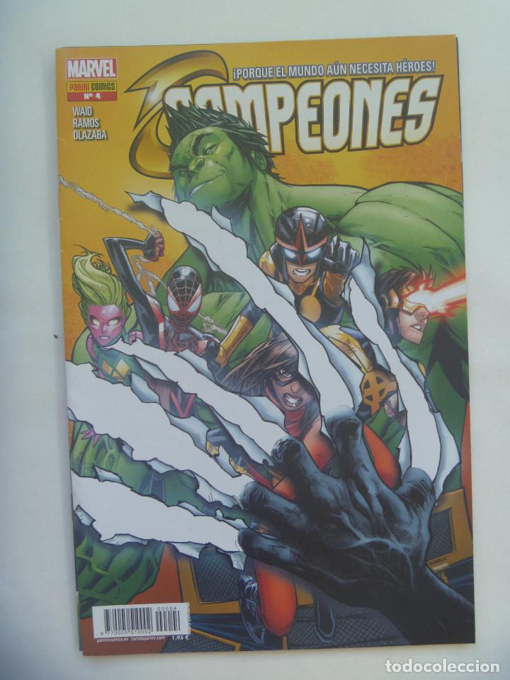 C&oacute;mics: CAMPEONES, N&ordm; 4. DE MARVEL . PANINI , 2017. - Foto 1