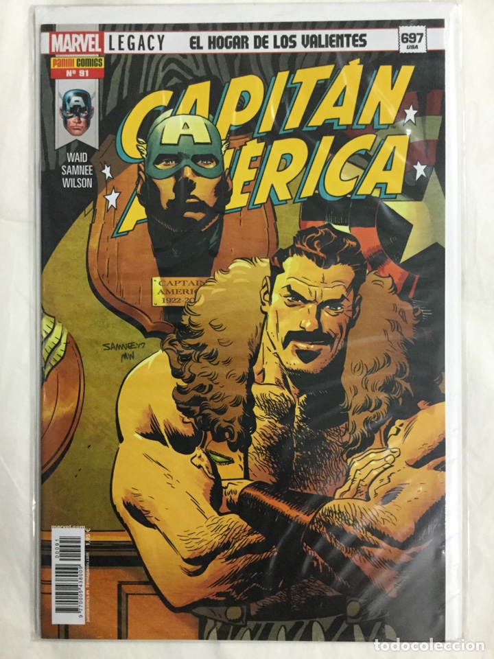 C&oacute;mics: Capit&aacute;n Am&eacute;rica 91 (grapa) - Waid, Samnee, Wilson - Panini / Marvel - Foto 1