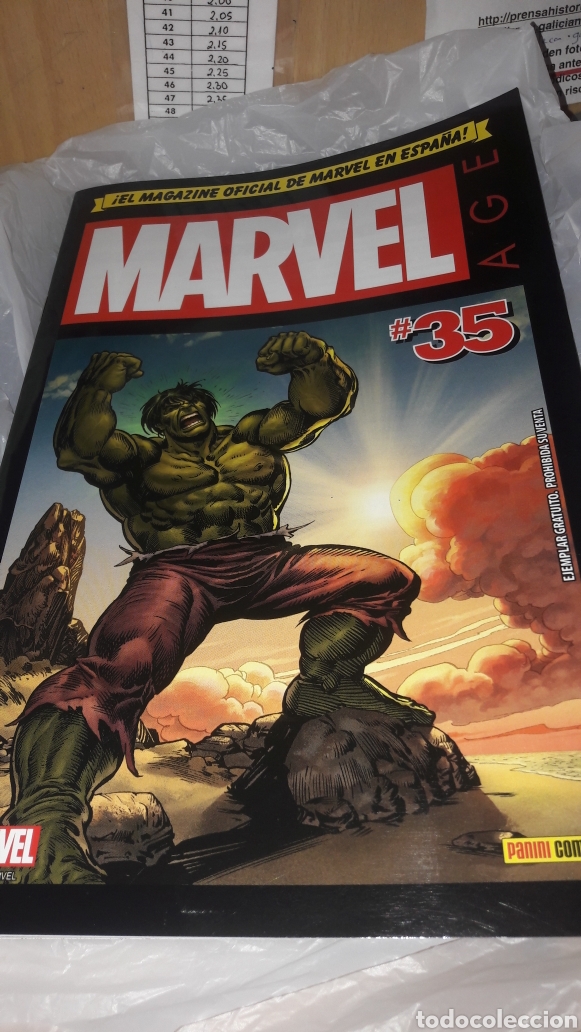 C&oacute;mics: Magazine oficial Panini comics Espa&ntilde;a 35 - Foto 1
