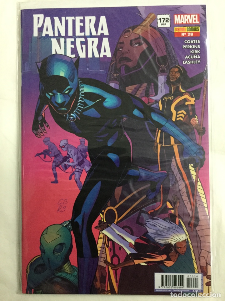 C&oacute;mics: Pantera Negra 26 (Black Panther) - Grapa - Panini / Marvel - Foto 1