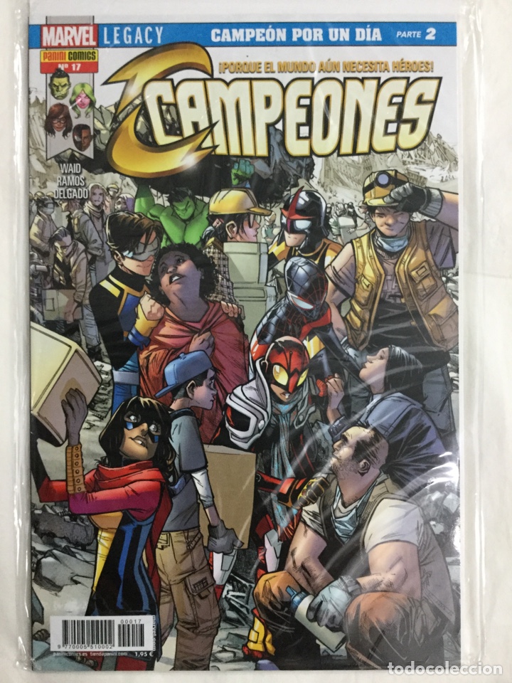 C&oacute;mics: Campeones 17 (grapa) - Waid, Ramos, Delgado - Panini / Marvel - Foto 1