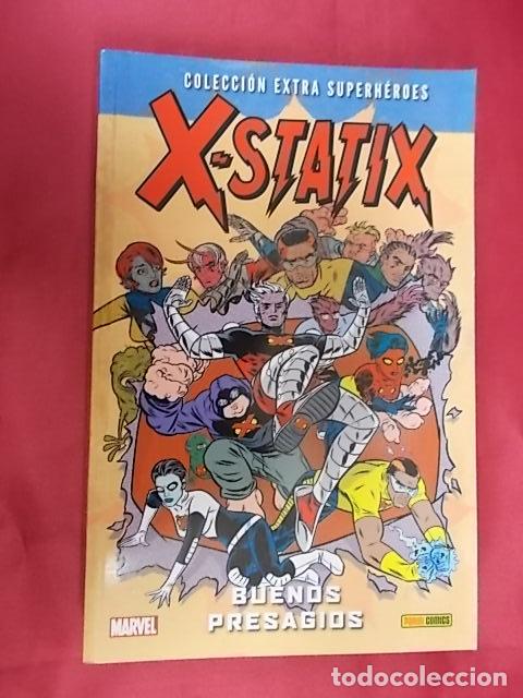 C&oacute;mics: COLECCION EXTRA SUPERH&Eacute;ROES. X-STATIX 1. BUENOS PRESAGIOS. MARVEL. PANINI - Foto 1
