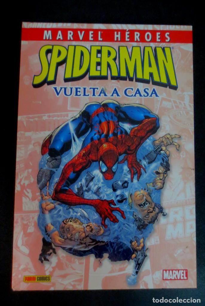C&oacute;mics: SPIDERMAN VUELTA A CASA MARVEL H&Eacute;ROES PANINI A&Ntilde;O 2010 - Foto 1