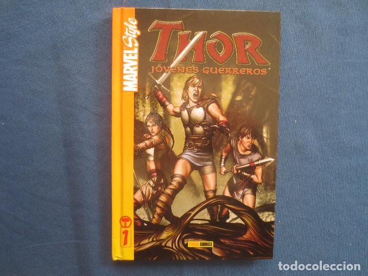 C&oacute;mics: MARVEL / MARVEL STYLE - THOR: J&Oacute;VENES GUERREROS TOMO 1 de 2 - PANINI - Foto 1