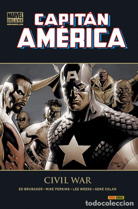 C&oacute;mics: Marvel Deluxe. Capit&aacute;n Am&eacute;rica   4 Civil War - Foto 1