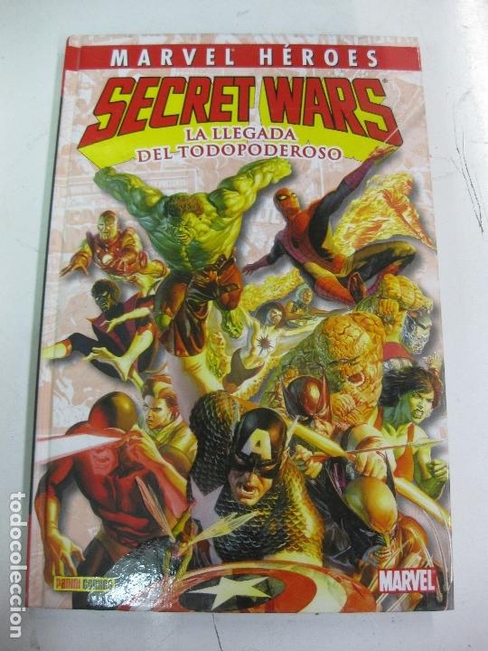 C&oacute;mics: MARVEL COMICS 11. SECRET WARS. LA LLEGADA DEL TODOPODEROSO. PANINI 2010 - Foto 1