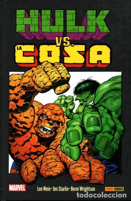 C&oacute;mics: HULK VS. LA COSA - PANINI - CARTONE - IMPECABLE - MTFA - Foto 1