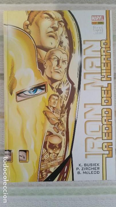 C&oacute;mics: Marvel Graphic Novels. Iron Man La Edad de Hierro - Foto 1