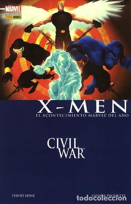 C&oacute;mics: X-MEN CIVIL WAR - PANINI - IMPECABLE - MTFA - Foto 1