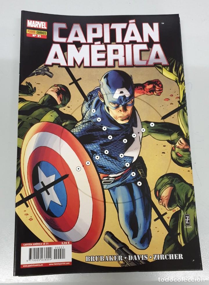 C&oacute;mics: CAPITAN AMERICA VOL 7 N&ordm; 21 - ED BRUBAKER / MARVEL - PANINI - Foto 1