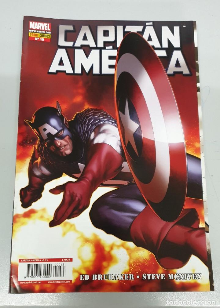 C&oacute;mics: CAPITAN AMERICA VOL 7 N&ordm; 15 - ED BRUBAKER / MARVEL - PANINI - Foto 1