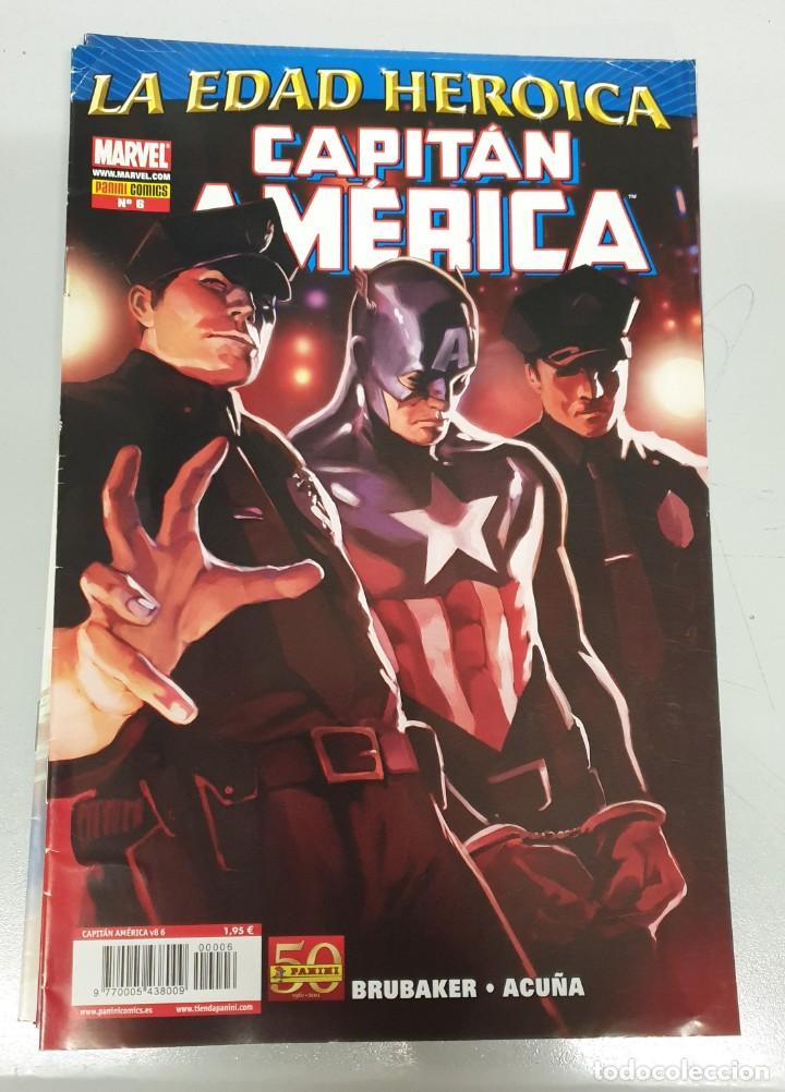 C&oacute;mics: CAPITAN AMERICA VOL 7 N&ordm; 6 - ED BRUBAKER / MARVEL - PANINI - Foto 1