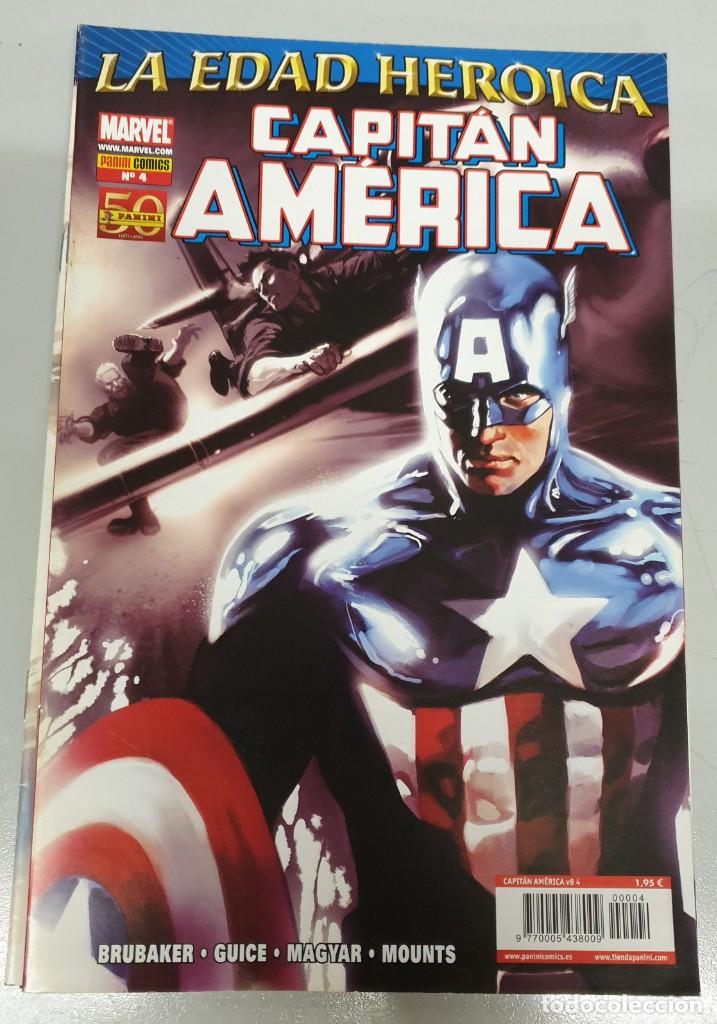 C&oacute;mics: CAPITAN AMERICA VOL 7 N&ordm; 4 - ED BRUBAKER / MARVEL - PANINI - Foto 1
