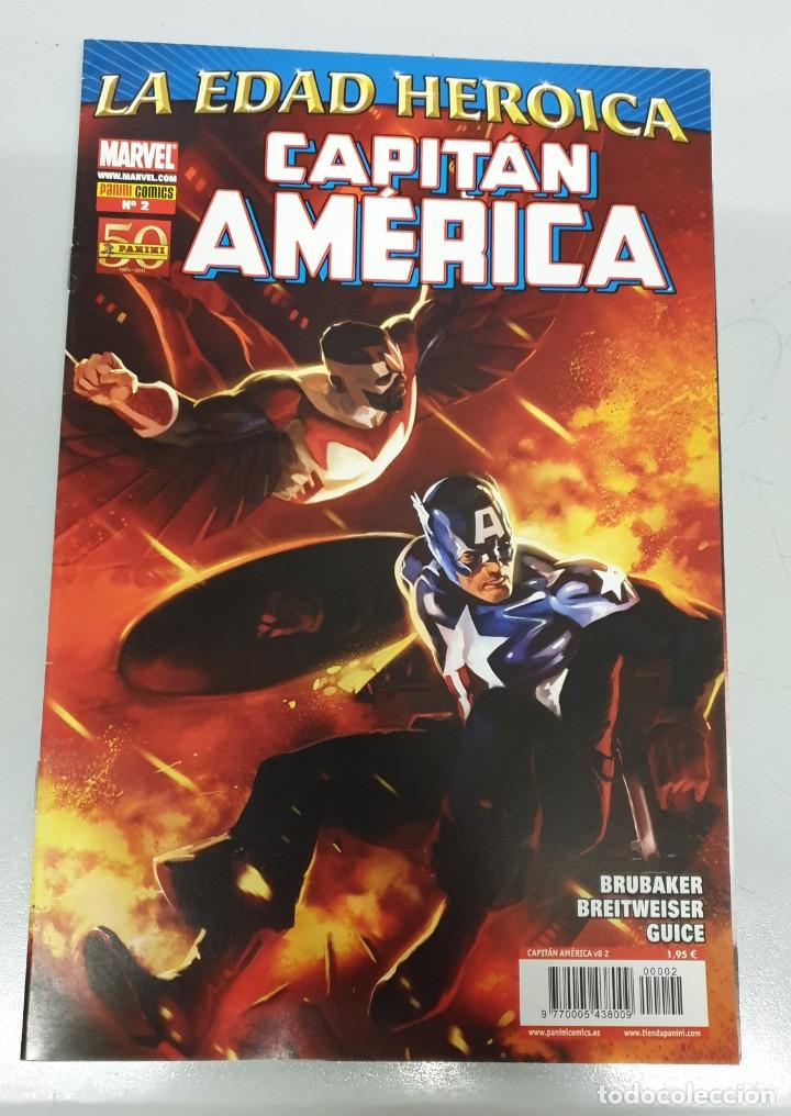C&oacute;mics: CAPITAN AMERICA VOL 7 N&ordm; 2 - ED BRUBAKER / MARVEL - PANINI - Foto 1