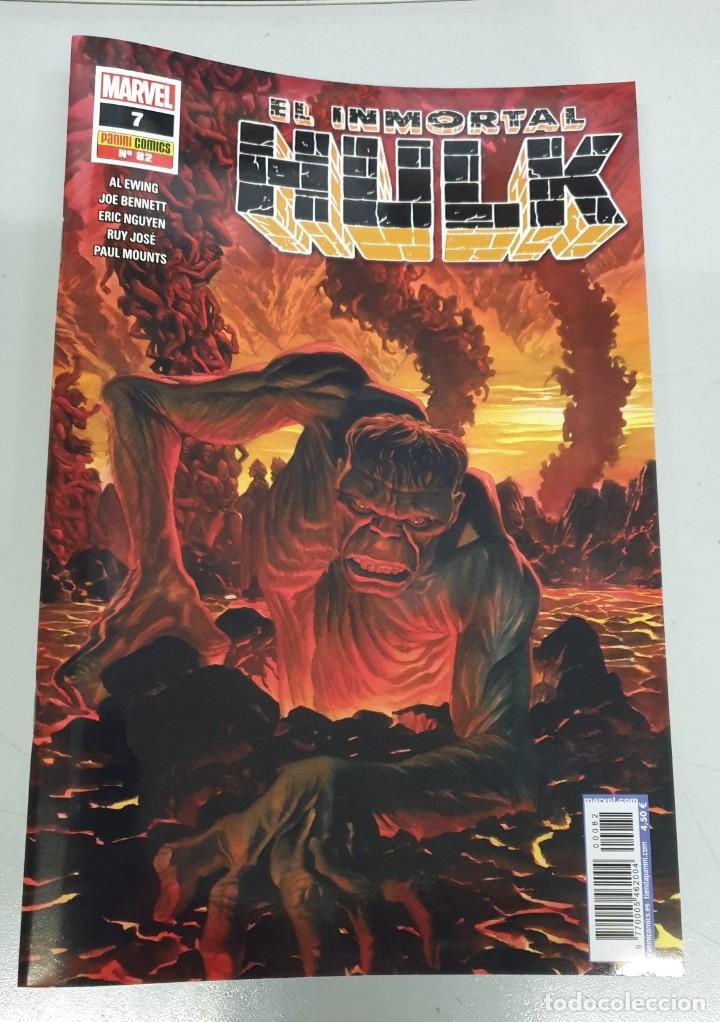 C&oacute;mics: EL INMORTAL HULK 7 / 82 - AL EDWING - JOE BENNET / MARVEL -PANINI - Foto 1