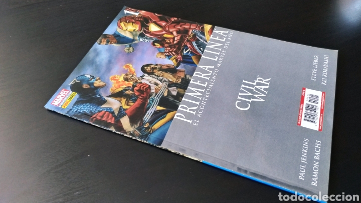 C&oacute;mics: DE KIOSCO CIVIL WAR PRIMERA LINEA 1 PANINI COMICS - Foto 1
