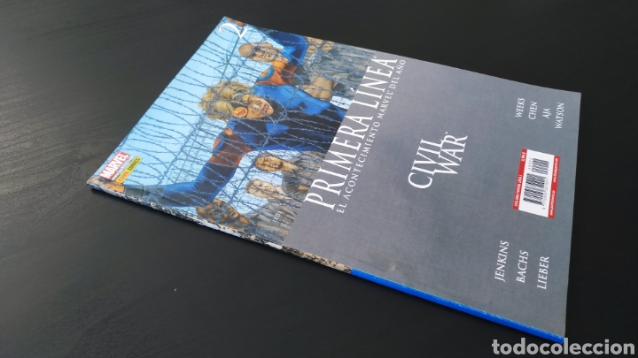 C&oacute;mics: DE KIOSCO CIVIL WAR PRIMERA LINEA 2 PANINI COMICS - Foto 1
