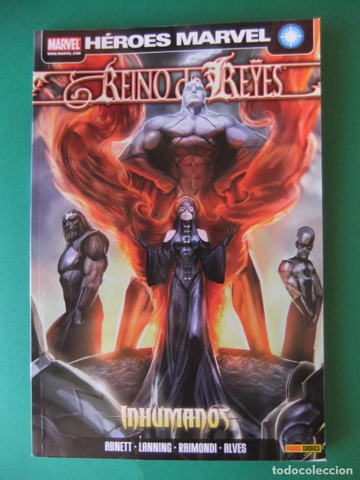 C&oacute;mics: HEROES MARVEL REINO DE REYES INHUMANOS PANINI COMICS - Foto 1