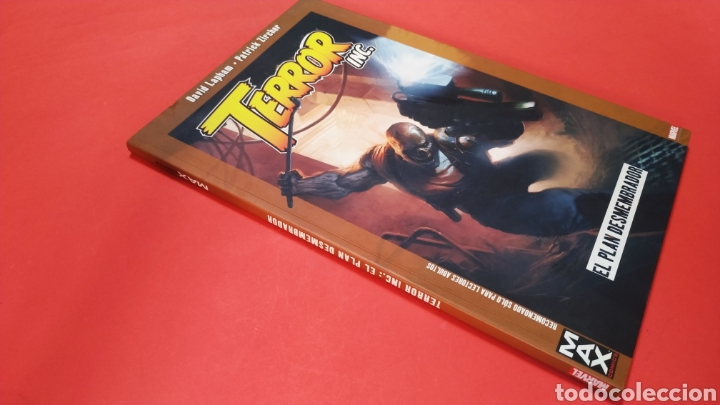 C&oacute;mics: EXCELENTE ESTADO TERROR INC MAX EL PLAN DESMEMBRADO PANINI - Foto 1