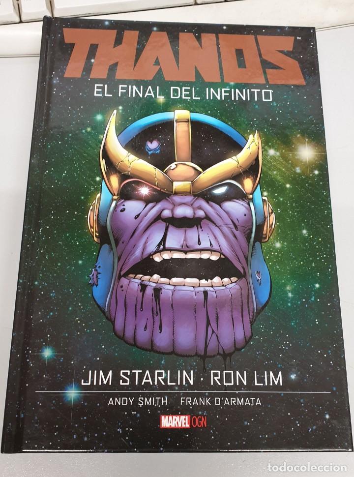 C&oacute;mics: THANOS : EL FINAL DEL INFINITO - JIM STARLIN - RON LIM / MARVEL - PANINI - Foto 1