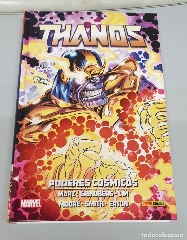 C&oacute;mics: THANOS : PODERES COSMICOS / 100% MARVEL HC / RON MARZ / PANINI - Foto 1