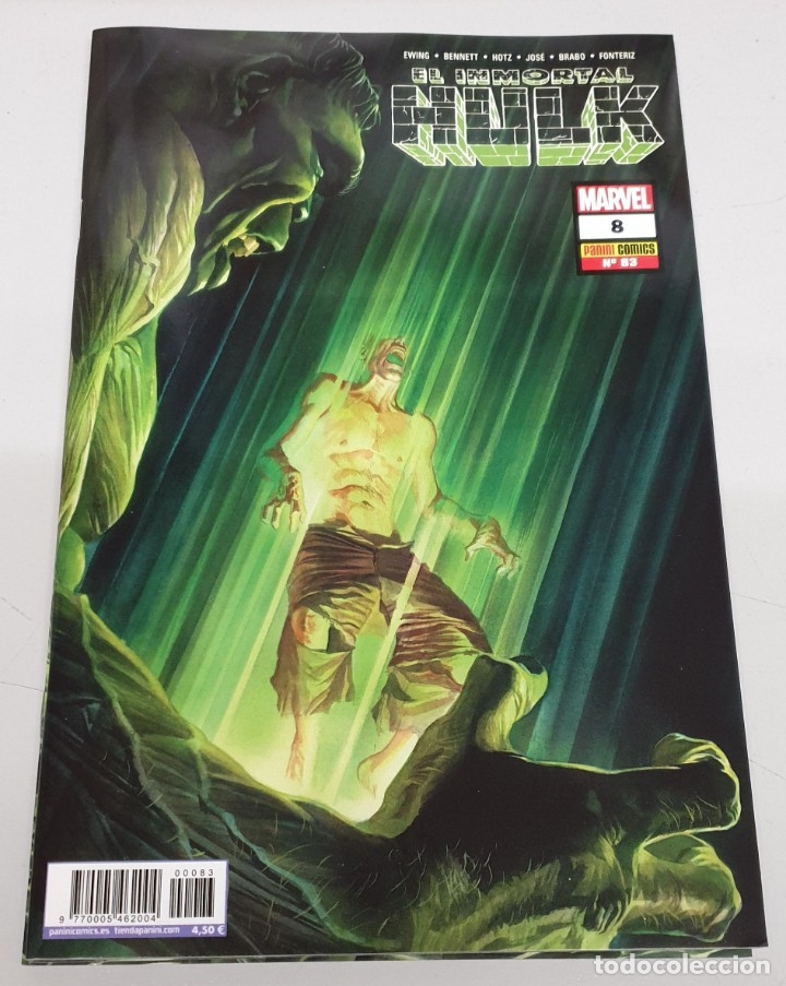 C&oacute;mics: EL INMORTAL HULK 8 / 83 - AL EDWING - JOE BENNET / MARVEL - PANINI - Foto 1