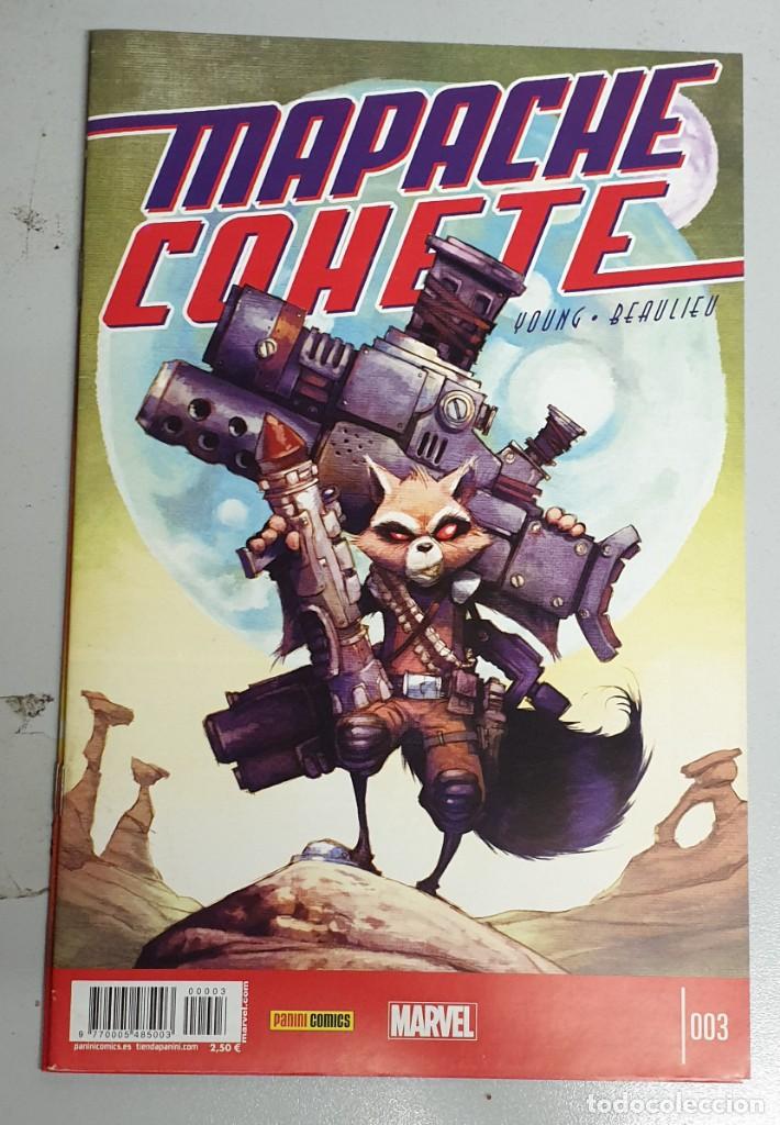 C&oacute;mics: MAPACHE COHETE N&ordm; 3 / MARVEL - PANINI - Foto 1