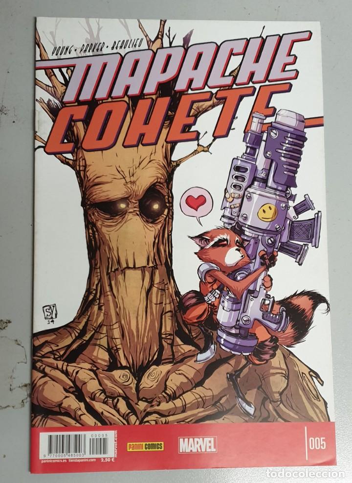 C&oacute;mics: MAPACHE COHETE N&ordm; 5 / MARVEL - PANINI - Foto 1