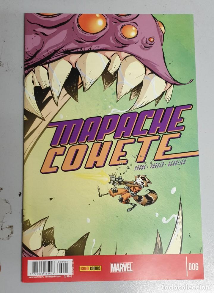 C&oacute;mics: MAPACHE COHETE N&ordm; 6 / MARVEL - PANINI - Foto 1